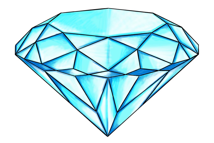 diamond drawing 15