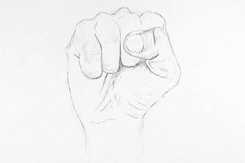 fist drawing 07