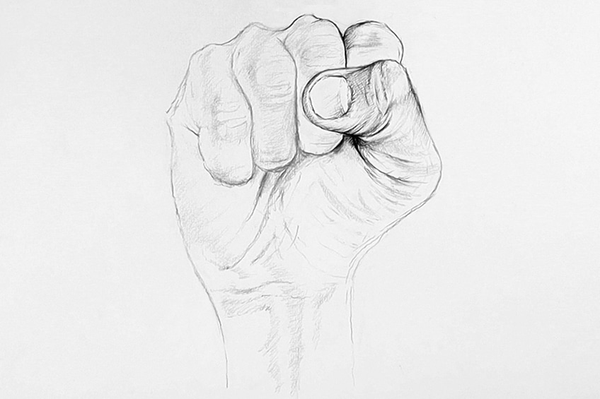fist drawing 21