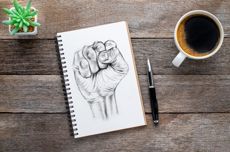 How to Draw a Fist – Clenched Fist Drawing Step-by-Step Tutorial