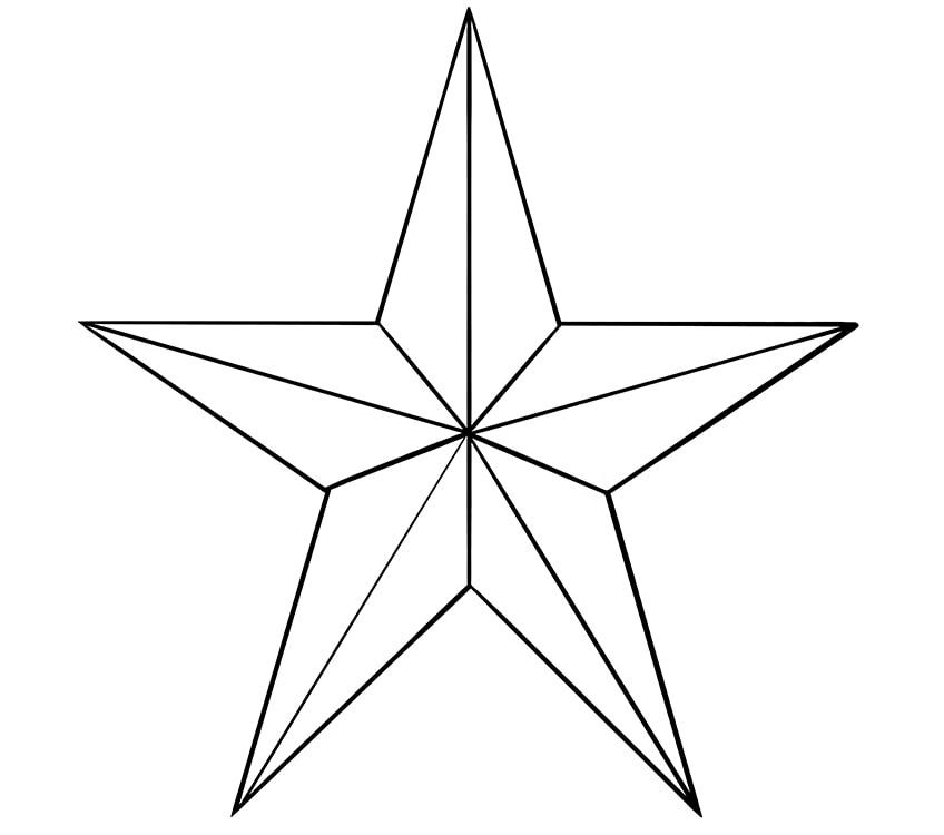 How to Draw A Perfect Star - Easy Step by Step Guide - YouTube