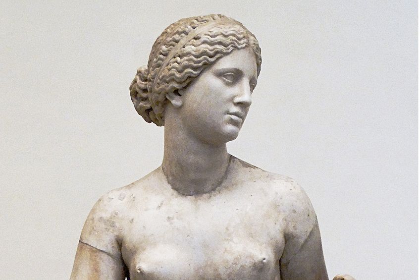 ancient female sculpture
