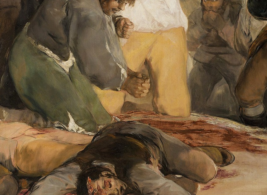 Color in Goya's Third of May Painting