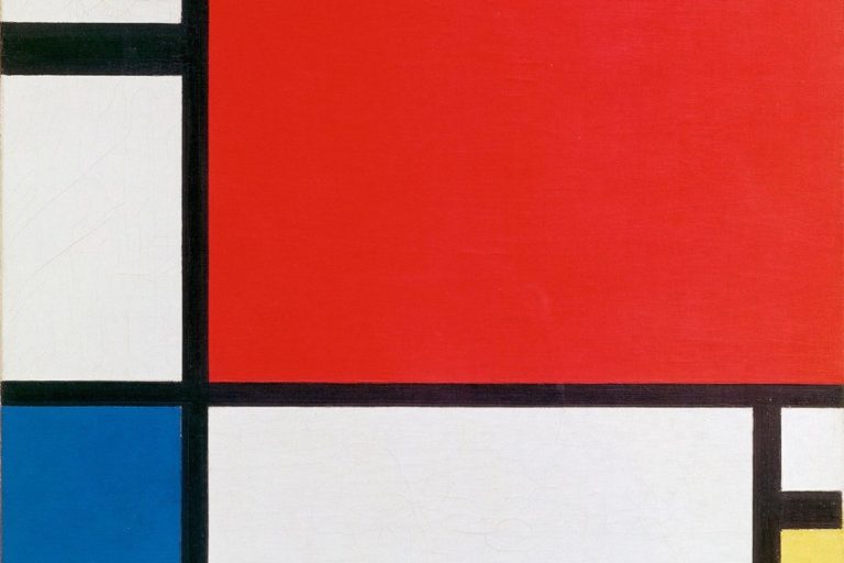 “Composition with Red, Blue and Yellow” Piet Mondrian