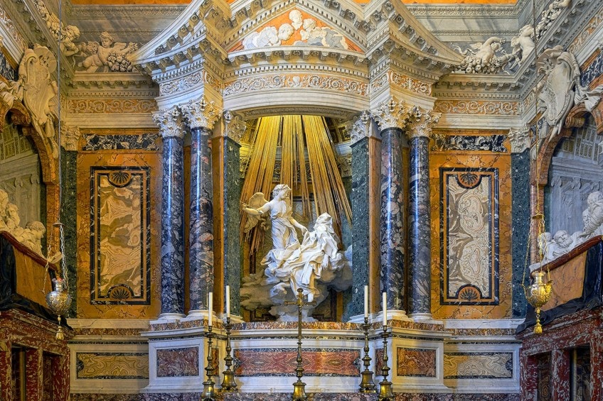 Ecstasy of Saint Teresa by Gian Lorenzo Bernini
