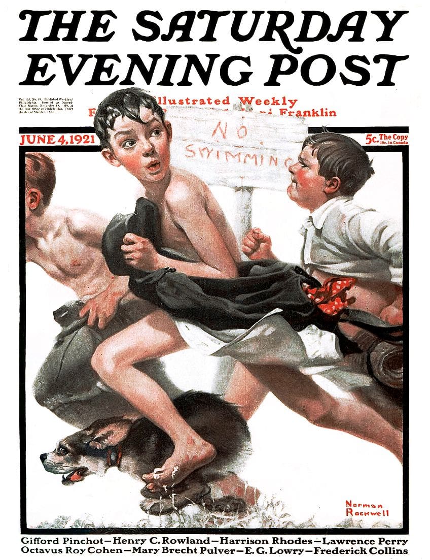 Example of Norman Rockwell Art