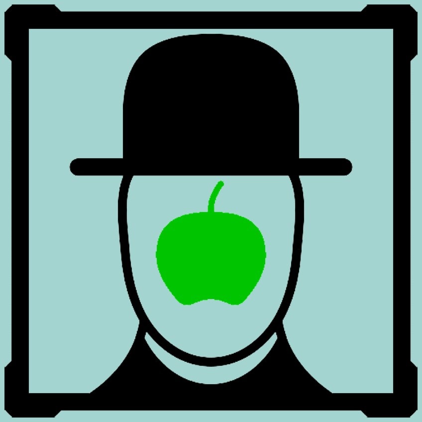 rene magritte apple face