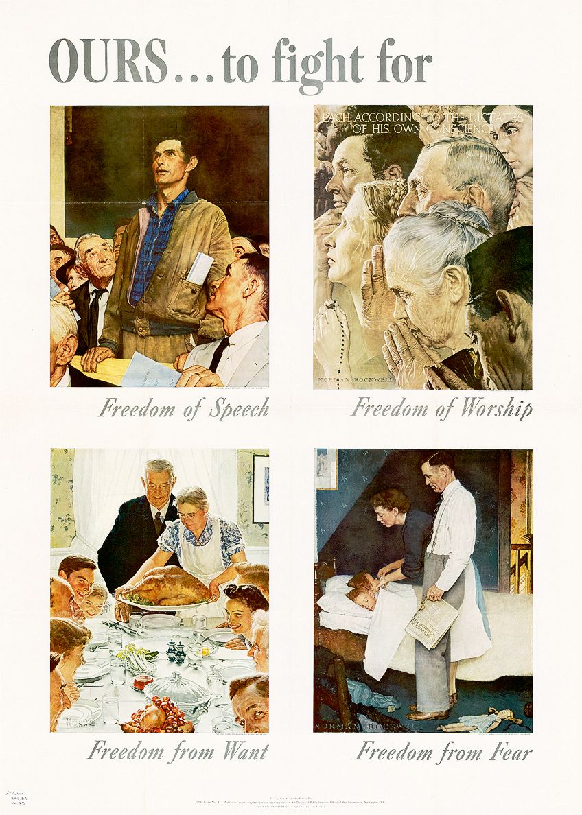 Famous Norman Rockwell Illustrations