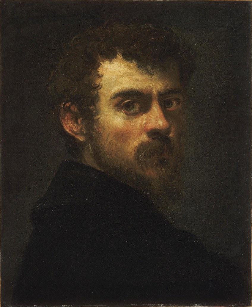 Famous Tintoretto Self-Portrait