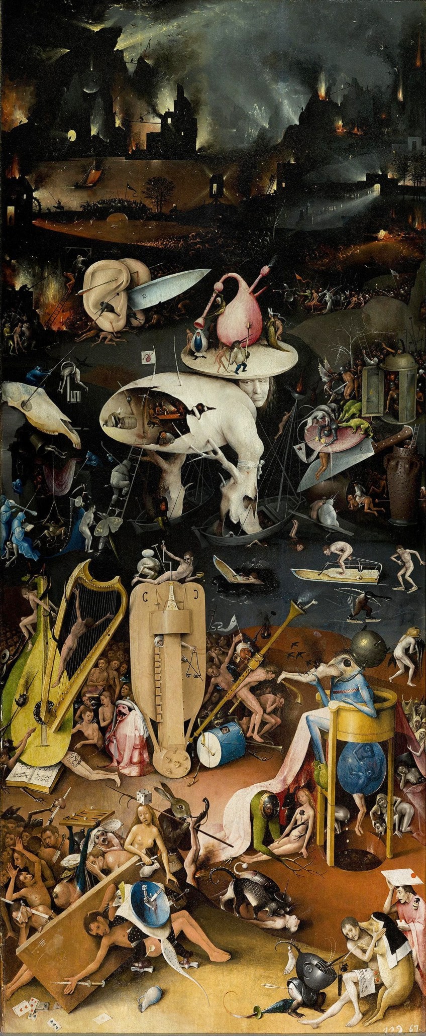 Hieronymus Bosch Hell Paintings