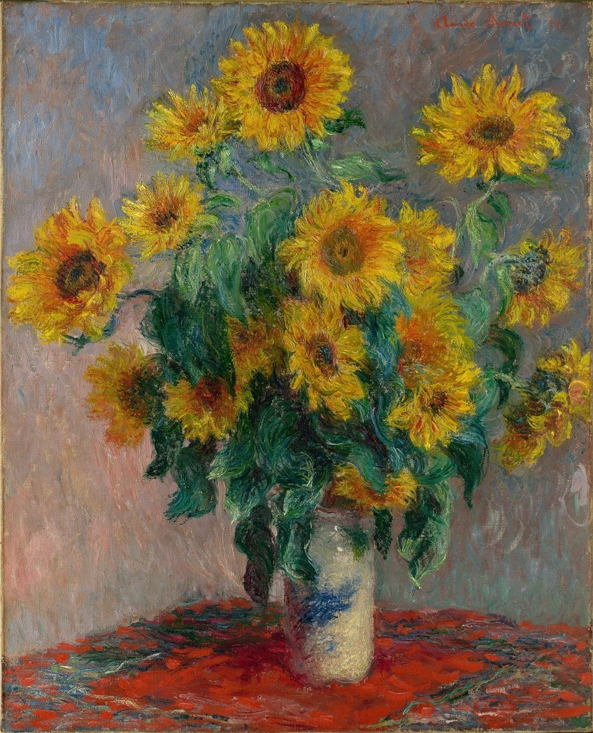 Monet Sunflower Field