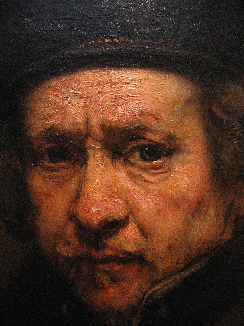 Rembrandt Self-Portrait Detail