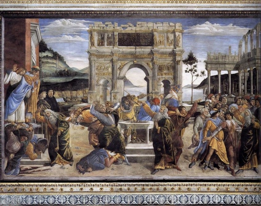 Sandro Botticelli Mural
