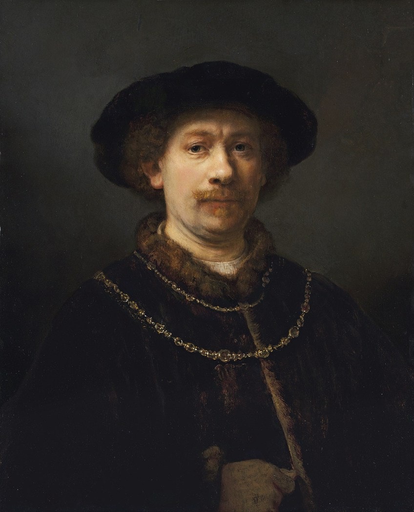 Self-Portrait Paintings by Rembrandt