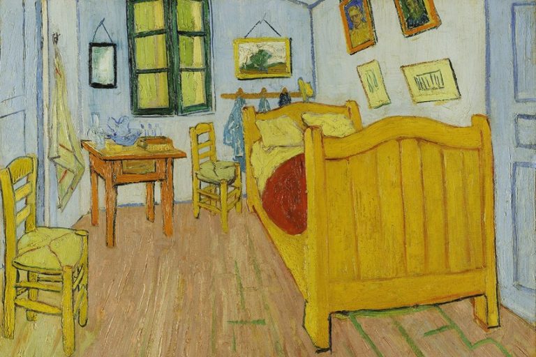 “The Bedroom in Arles” Van Gogh – 3 Studies of One Interior