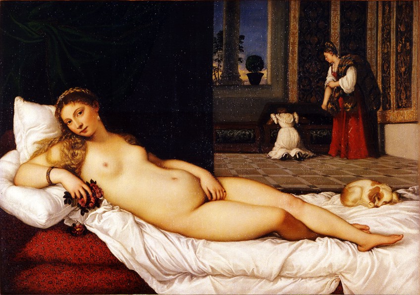 Venus of Urbino Painting