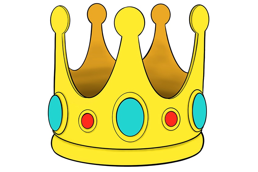 crown drawing 17