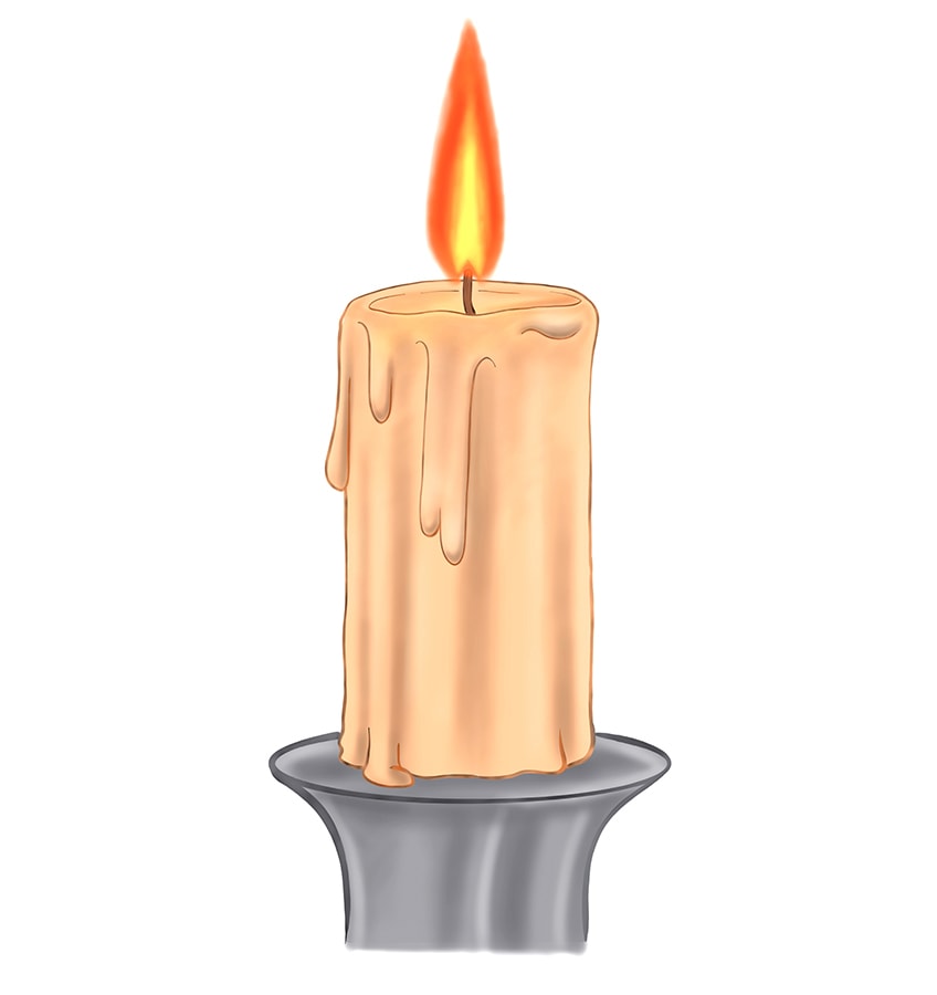 draw a candle