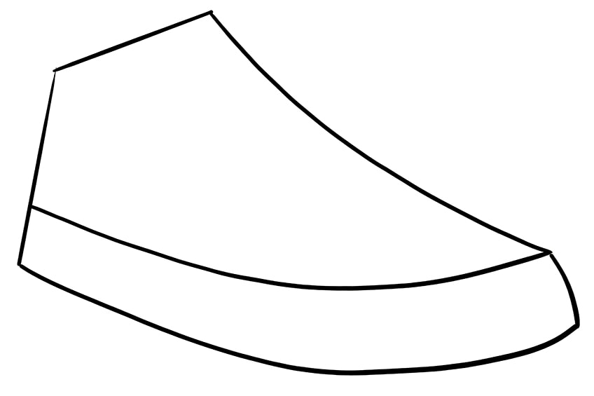 shoe drawing 06