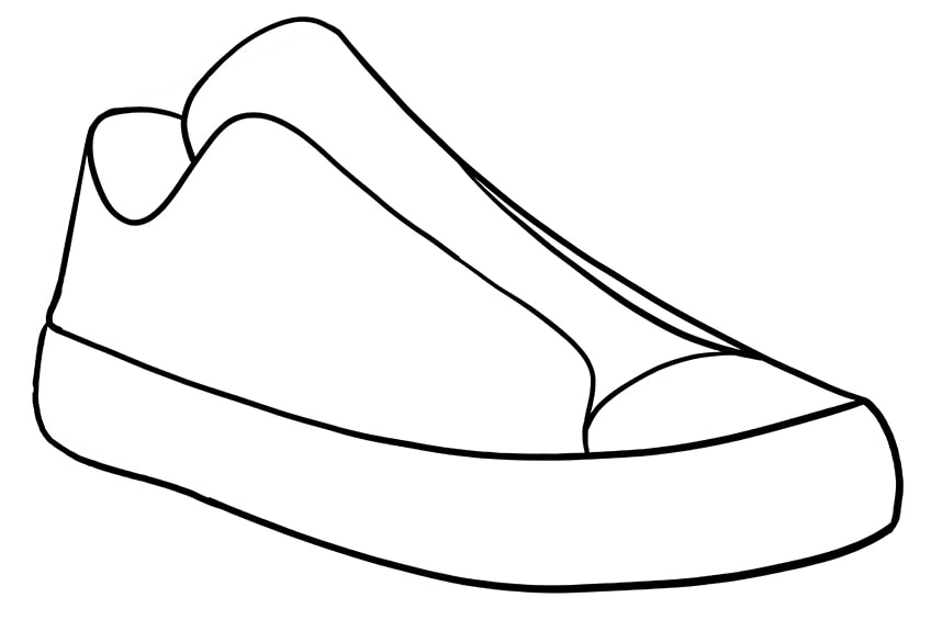 shoe drawing 11