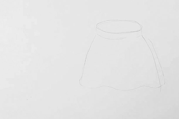 How to Draw a Skirt – Create a Realistic Skirt Drawing