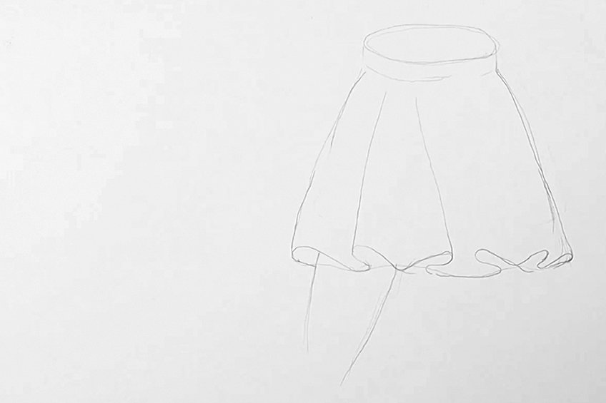 skirt drawing 04
