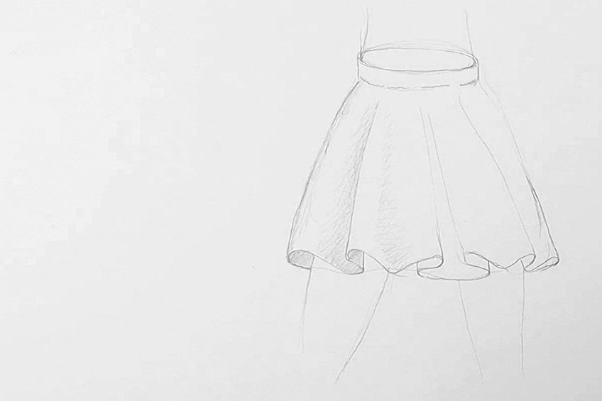 skirt drawing 06