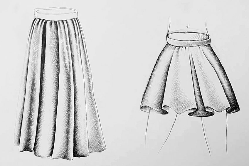 skirt sketch