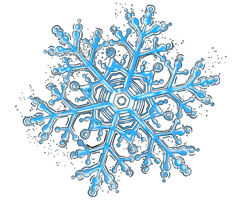 snowflake drawing 18