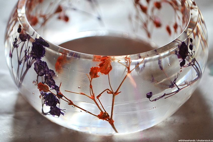 Can Fresh Flowers go in Resin