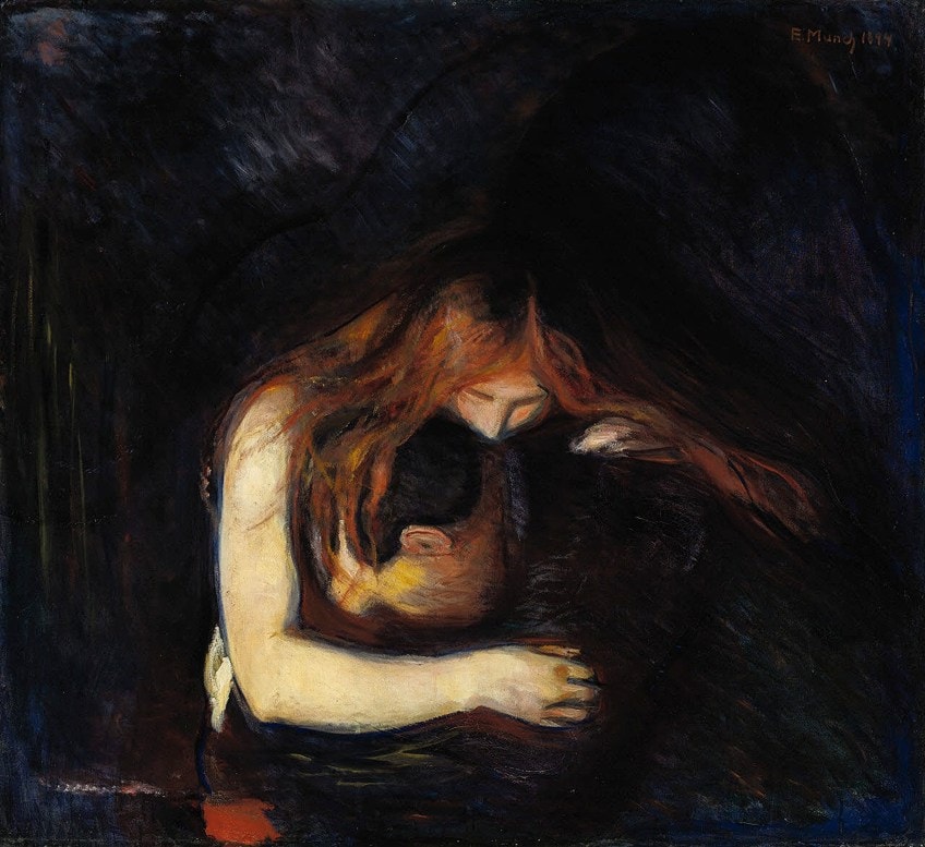 Dark Edvard Munch Paintings