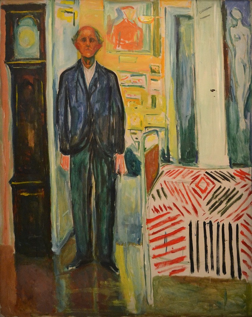 Edvard Munch Self-Portrait