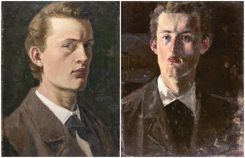 Edvard Munch Self-Portraits