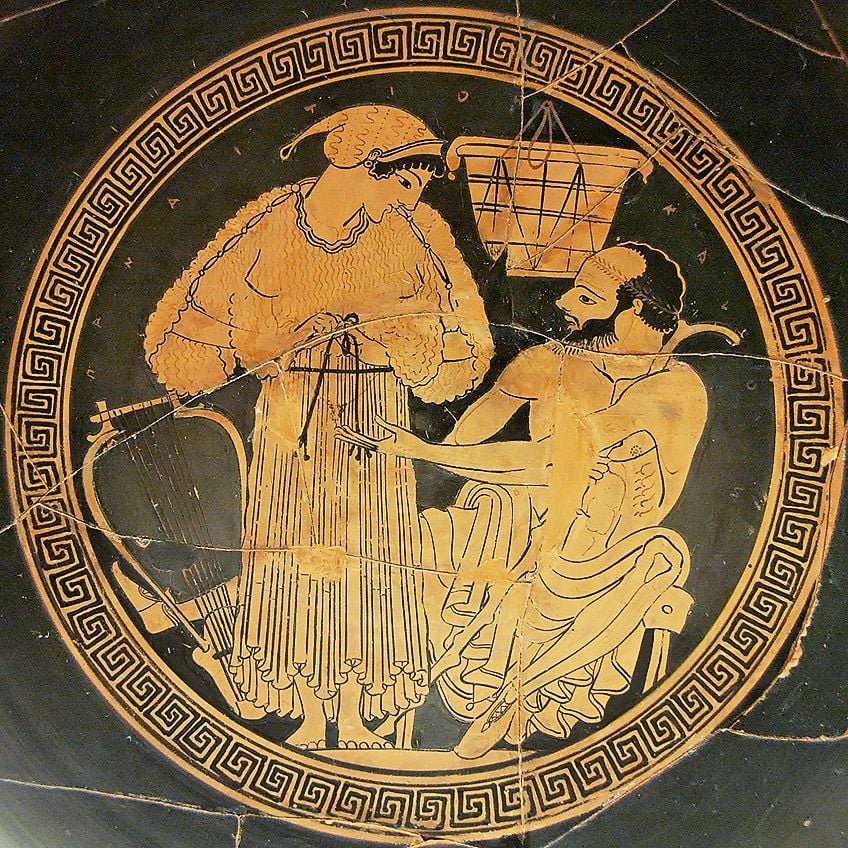 Example of Greek Vase Patterns
