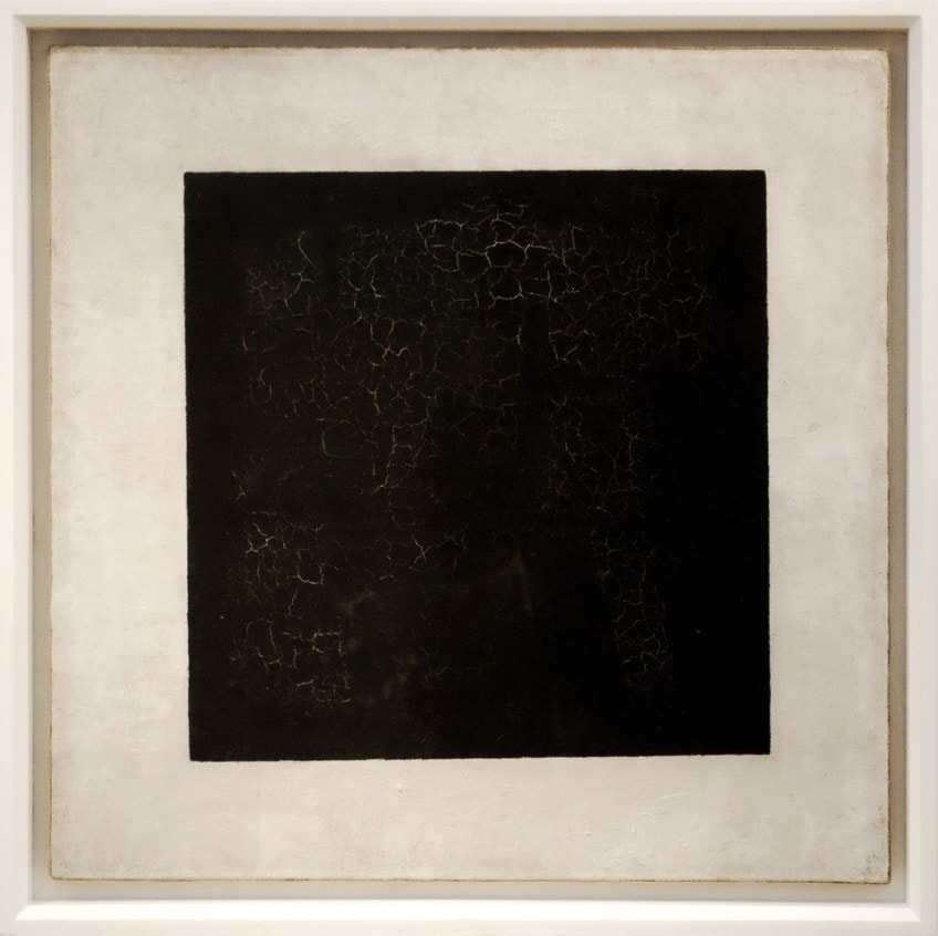 Black deals square painting