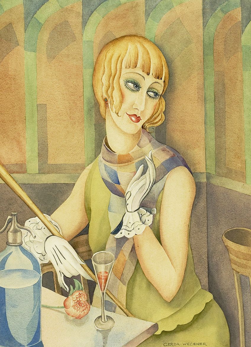Female Art Nouveau Artist