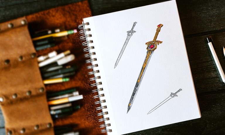 How to Draw a Sword – Create a Fun Drawing of a Sword