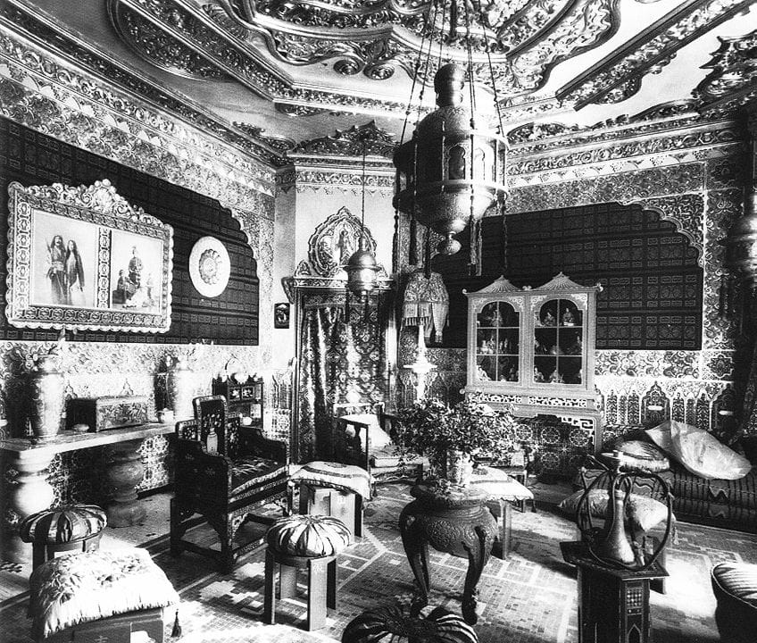 Interior of Antoni Gaudi Buildings