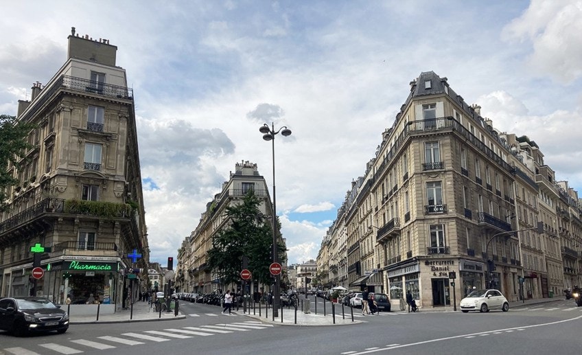 Paris Street Painting Location