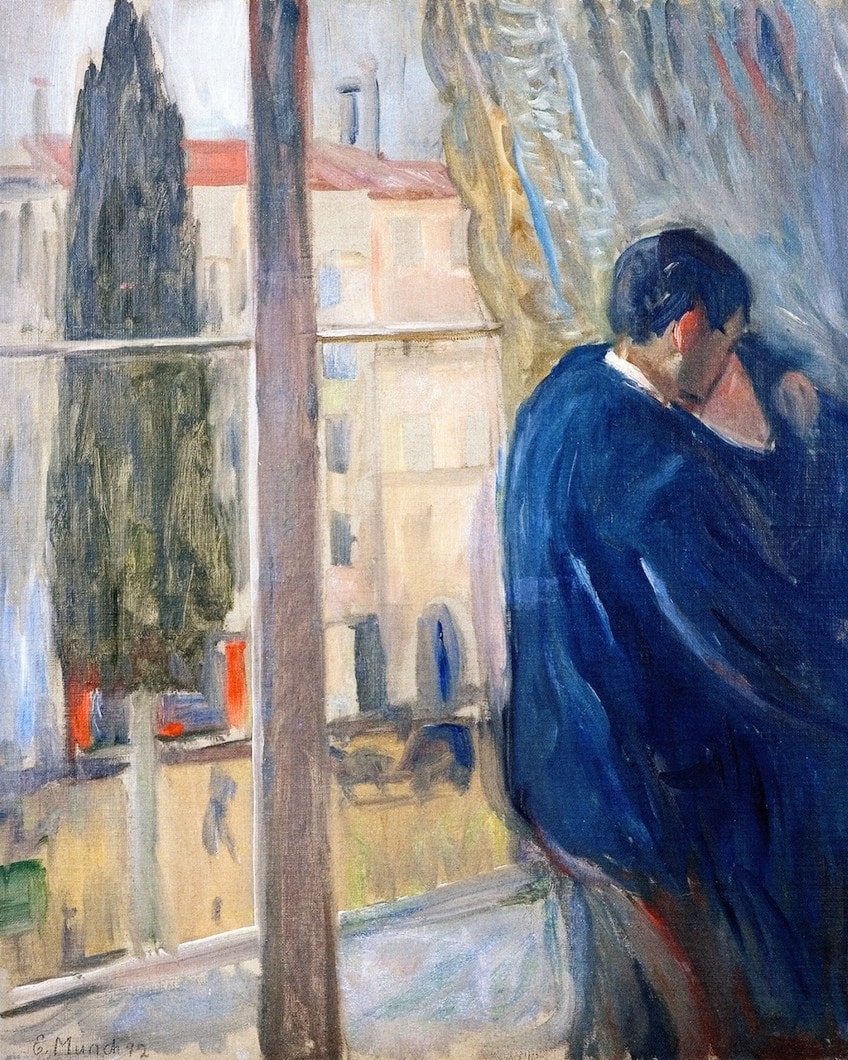 Romantic Edvard Munch Paintings