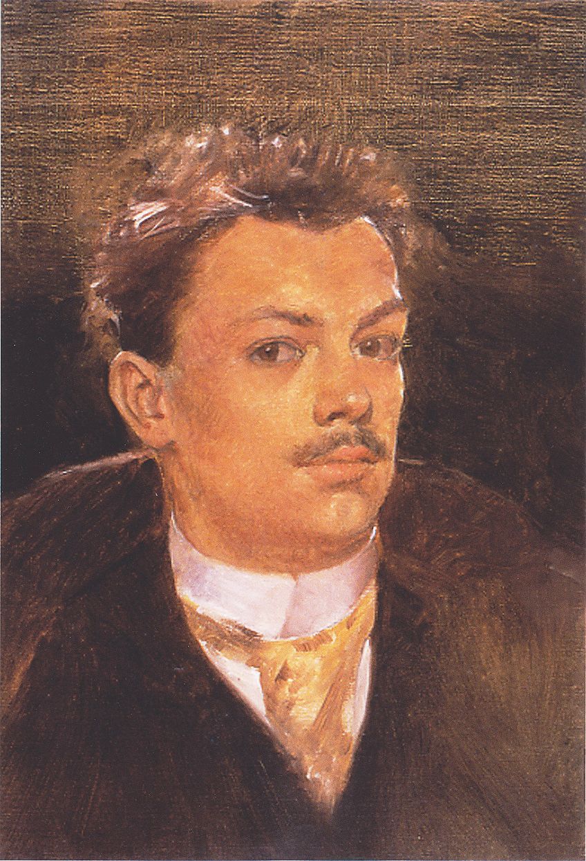 Self Portrait in Art Nouveau Art