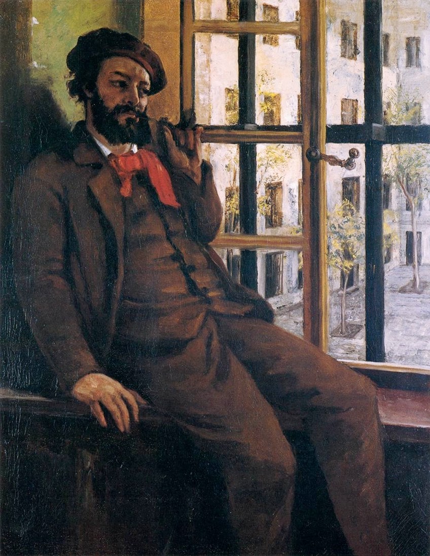 Self-Portrait of Gustave Courbet