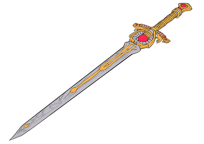 Sword Drawing 10