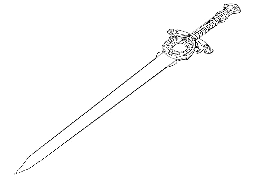 Sword Drawing 6