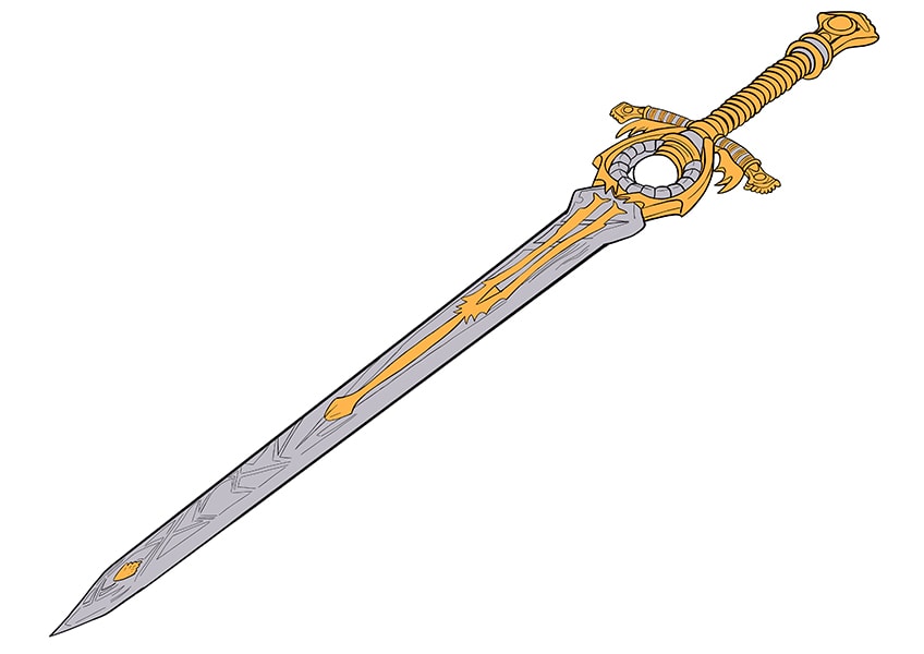 Sword Drawing 9