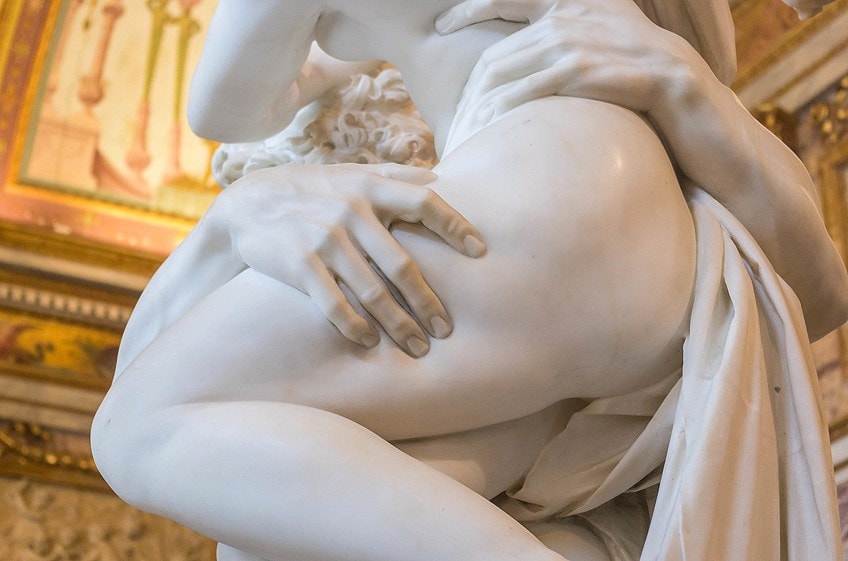 The Rape of Proserpina Detail