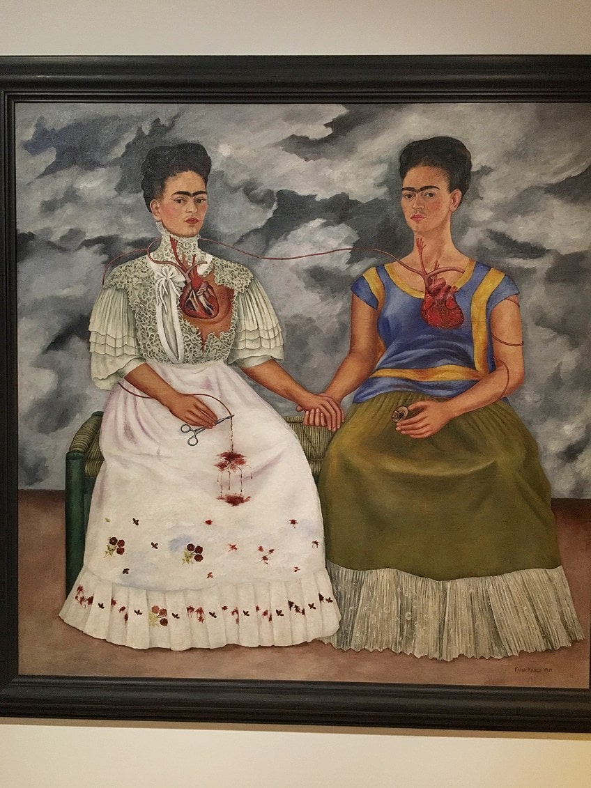 The Two Fridas Painting
