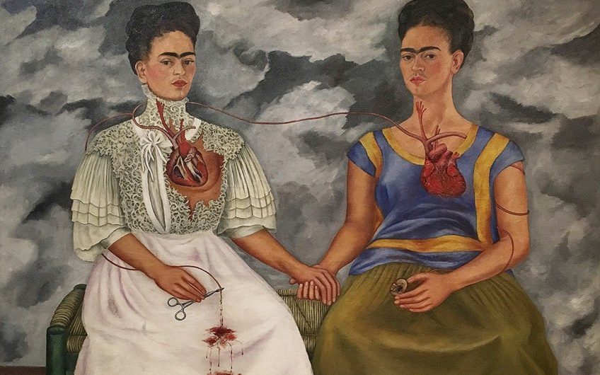 The Two Fridas by Frida Kahlo