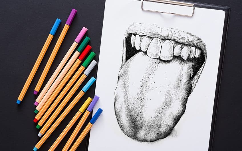 How to Draw a Tongue A StepbyStep Guide to Create a Tongue Sketch