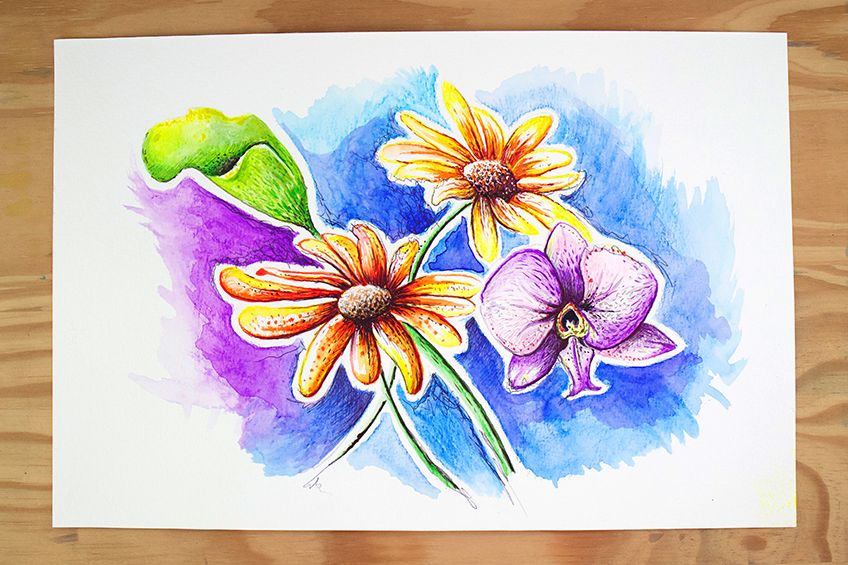 Using Watercolor Pencils, Watercolor Pencil Tips